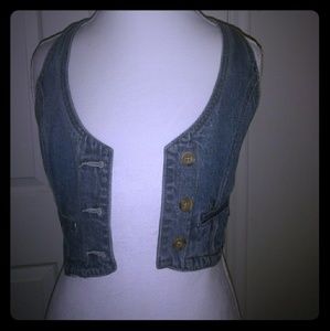 Forever 21 Jean Vest